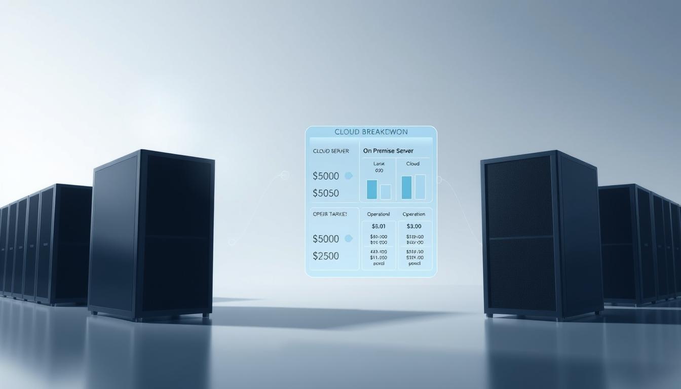 Cost comparison: cloud servers vs on-premise servers