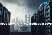 Differences between cloud servers and traditional servers