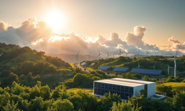 Environmental advantages of cloud servers