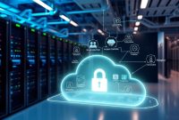 Implementing cloud servers in financial services securely
