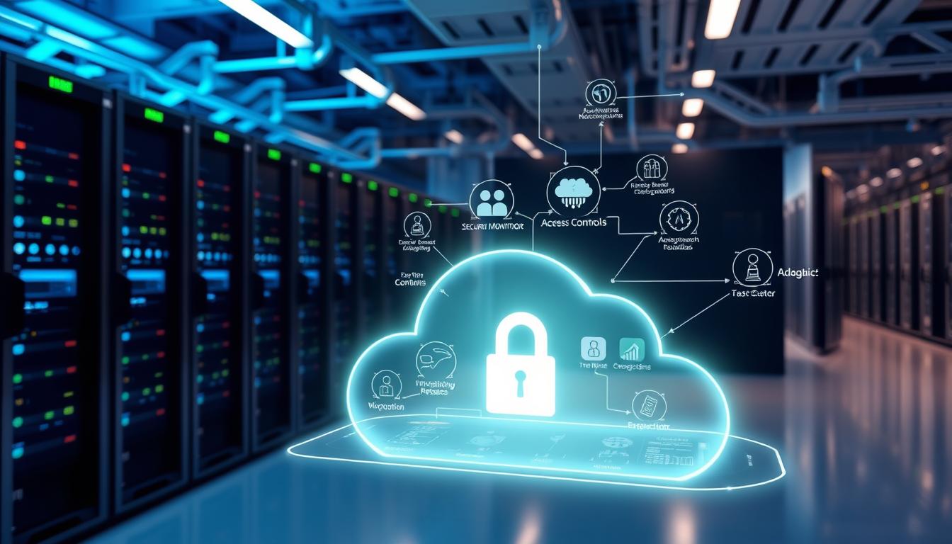 Implementing cloud servers in financial services securely